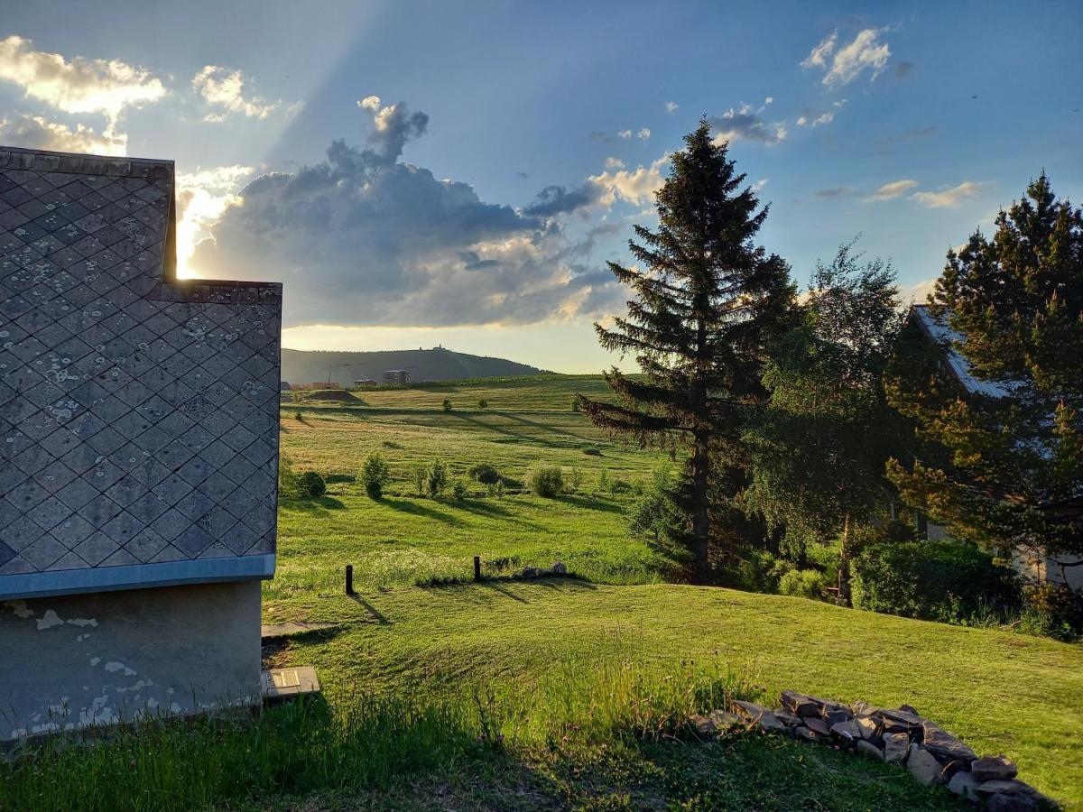 Chaloupka Na Vrsku Villa Loucna pod Klinovcem Exterior photo