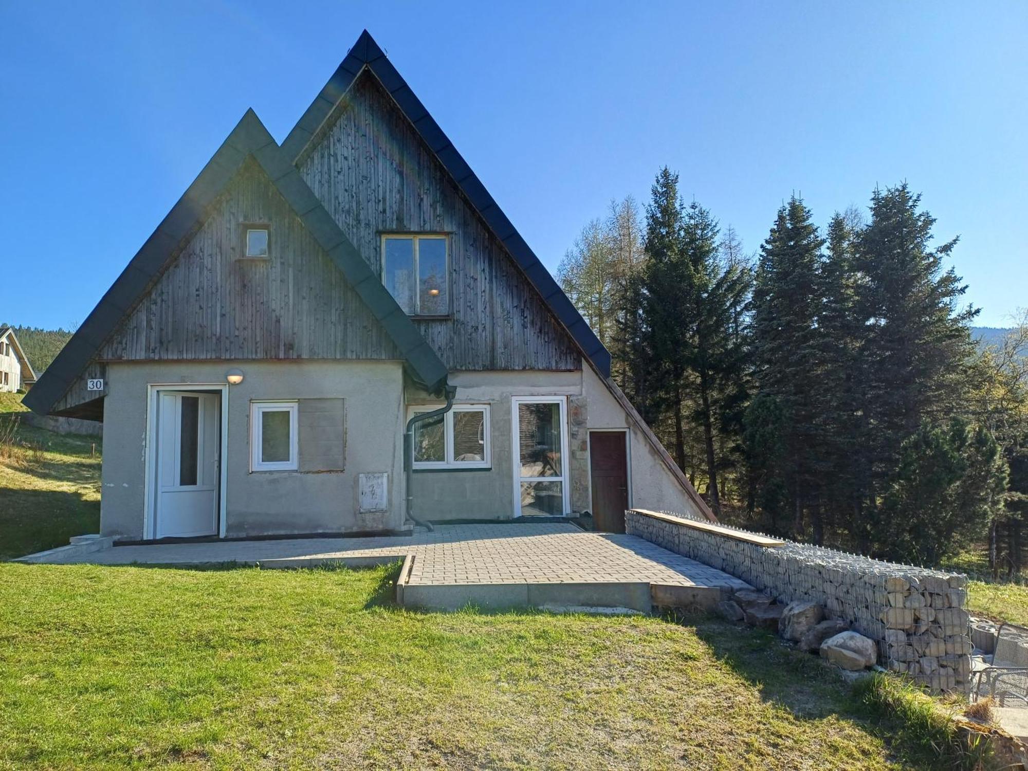 Chaloupka Na Vrsku Villa Loucna pod Klinovcem Exterior photo